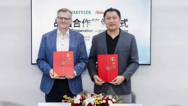 Schaeffler y ThunderSoft establecen una alianza estratégica para desarrollar plataformas de computación centralizada para vehículos