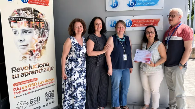 GSD Las Rozas obtiene la autorización oficial para impartir el Programa de Años Intermedios (PAI) del Bachillerato Internacional