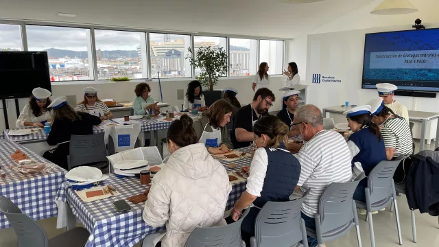 Barcelona impulsa la biodiversidad marina con una acción de su Comunidad Portuaria por el Día del Medio Ambiente