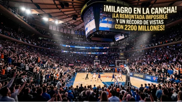 Una remontada imposible, un héroe que vuela en el último segundo, Taylor Swift regalando un beso a cámara y un Madison Square Garden On Fire y 2200 M de visualizaciones