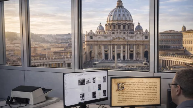 El Vaticano digitaliza 100 años de historia y la impulsará con IA