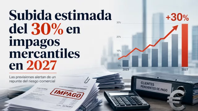 Grupo Cobratis prevé un aumento del 30% en los impagos en España para 2027
