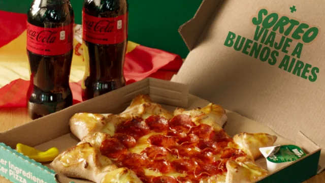 Papa Johns celebra la victoria con una promoción inspirada en las dos estrellas de la Selección