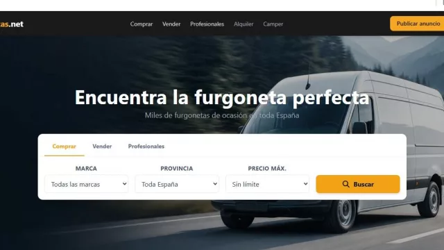 Furgonetas.net apuesta por un portal especializado para la compra y venta de furgonetas