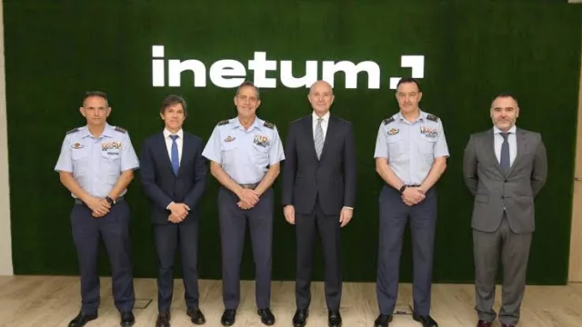 Inetum presenta al Jefe del Estado Mayor del Aire y del Espacio sus capacidades en IA y tecnología dual