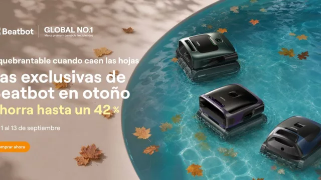 Beatbot presenta sus ofertas exclusivas de otoño con descuentos excepcionales