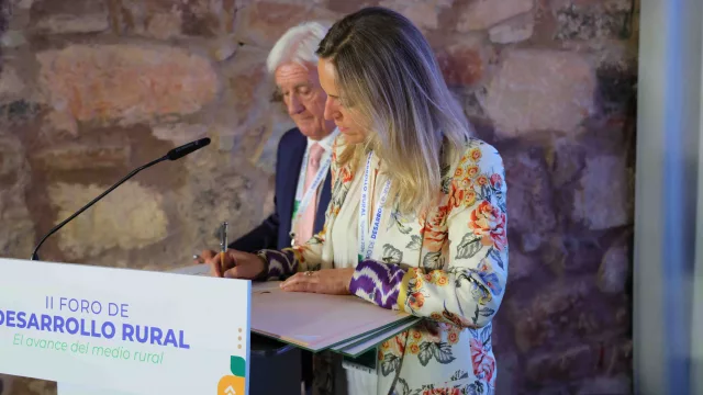 María Jesús Merino reclama desde Sigüenza una Ley del Pequeño Municipio que adapte las normas a la realidad rural