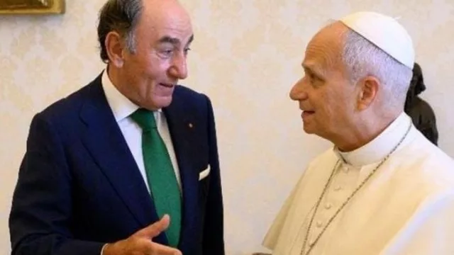 El Papa León XIV recibe en audiencia privada al presidente de Iberdrola en el Vaticano