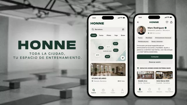 HONNE lanza HONNE Pro: el marketplace que conecta a entrenadores independientes con sus próximos clientes